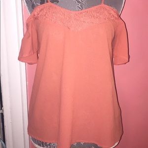 Cute off the shoulder top!